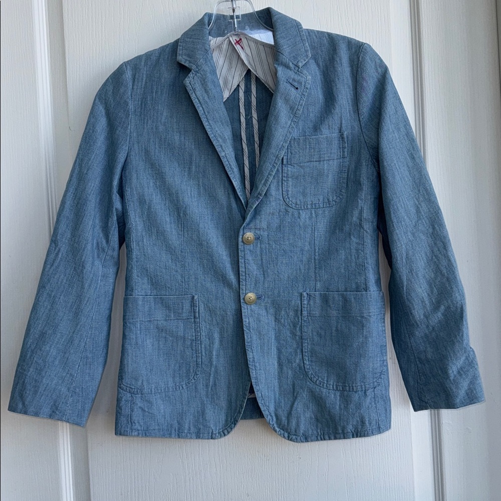 Vineyard Vines Boy's Chambray Blazer